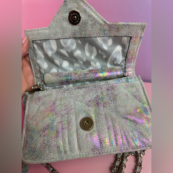 Crystal-Trim Cloud Mini Dress & Aimee Kestenberg Iridescent Crossbody Set - Picture 14 of 16